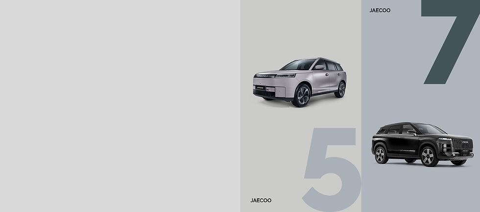 Jaecoo 6 und Jaecoo 7